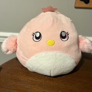 Pink Chick Squishmallows 14 inches wide by 10 inches tall NWOT CUTE for Easter